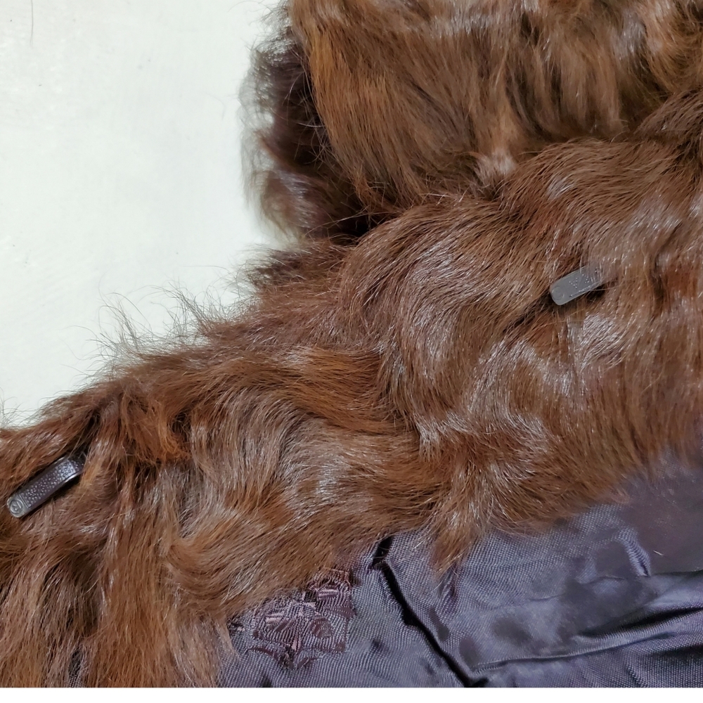 SOLD curly lamb fur coat - Picture 12 of 16